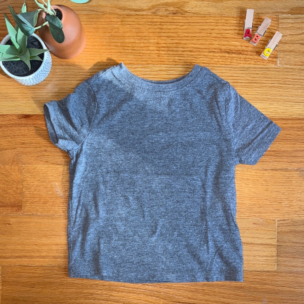 Old Navy Heather Gray Kids Tee